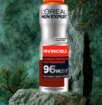 اسپری ضد تعریق مردانه مدل Invincible ۱۵۰ میلی‌لیتر