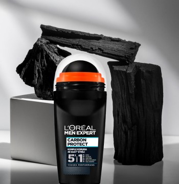 مام رولی ضد تعریق مردانه مدل Carbon Protect ۵۰ میلی‌لیتر