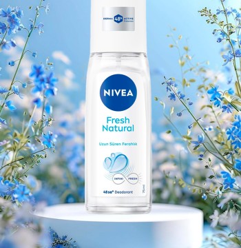 دئودورانت پمپی زنانه مدل Fresh Natural حجم ۷۵ میلی‌لیتر