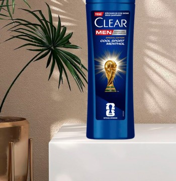 شامپو ضد شوره مردانه کلییر من مدل Cool Sport Menthol ۳۵۰ میلی‌لیتر